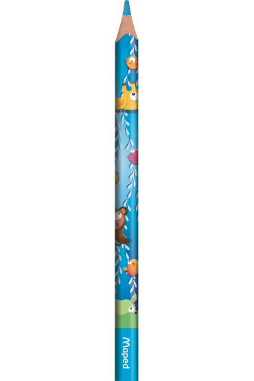 Maped Kredki Jumbo Jungle Fever tr�jk�tne 12 szt.