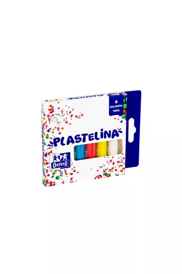 Oxford Plastelina 6 kolor�w 100g