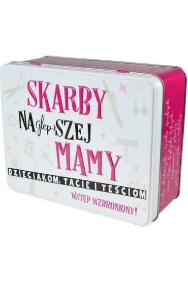 Puszka Skarbuszka - Skarby Najlepszej Mamy Kukartka