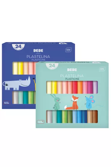 Interdruk BBI Plastelina BB Kids 24 szt.