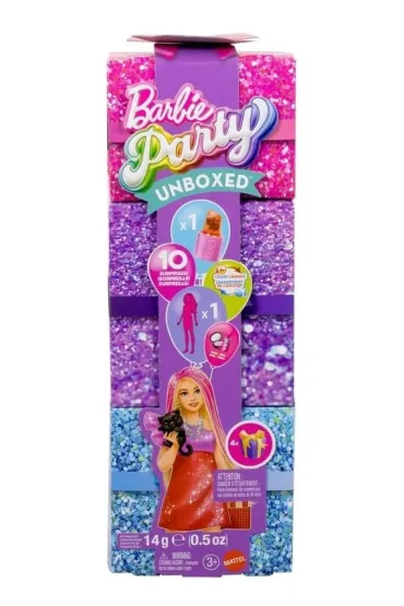 Barbie Party Unboxed Glam Party Stylowe Mattel
