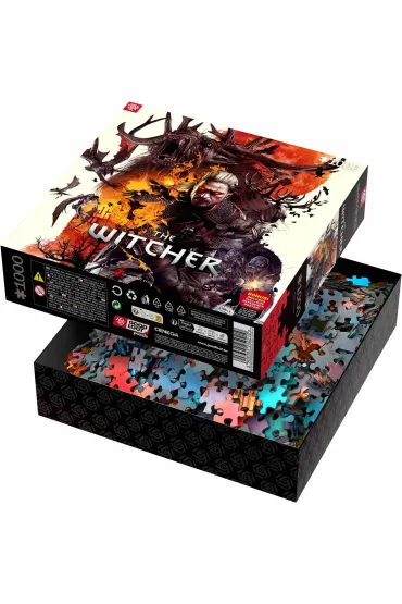 Puzzle 1000 Gaming The Witcher Wied�min Monsters Good Loot