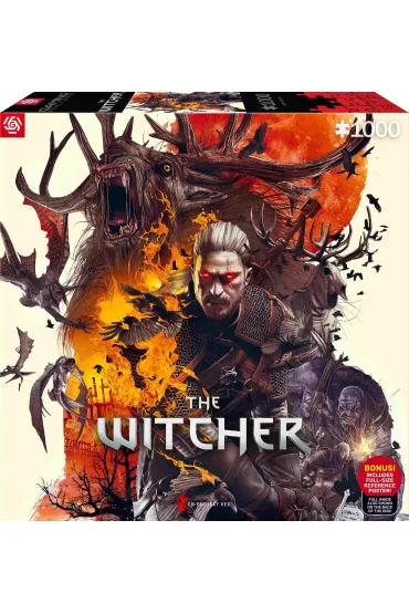 Puzzle 1000 Gaming The Witcher Wied�min Monsters Good Loot