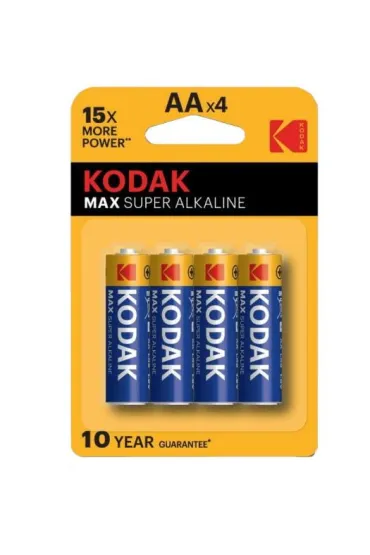 Bateria KODAK LR06 alkaliczna max AA 4szt/blister p20