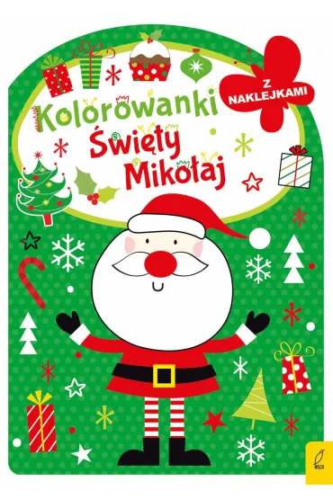 �wi�ty Miko�aj. Kolorowanka z wykrojnikiem