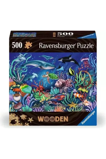 Puzzle drewniane 500 el. Podwodny �wiat Ravensburger