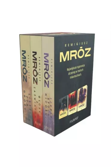 Pakiet: Listy zza grobu, G�osy z za�wiat�w, Szepty spoza nico�ci - Remigiusz Mr�z