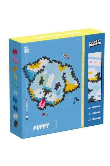Puzzle By Numbers 500 el. Pies Plus-Plus