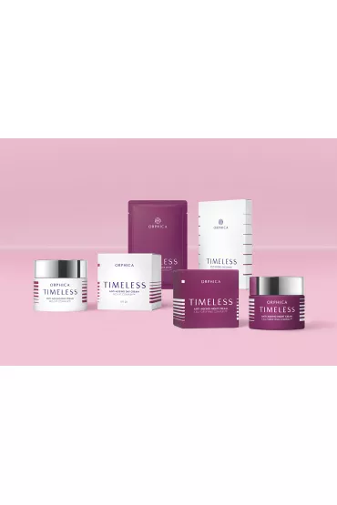 Orphica Timeless Supreme Renewal zestaw krem na dzie� anti-ageing + krem na noc anti-ageing + maski anti-ageing 2 x 50 ml + 4 x 20 ml