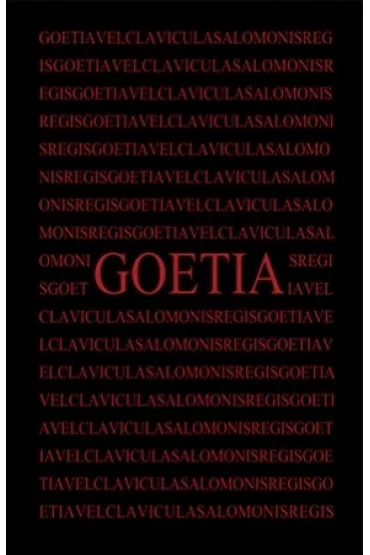 Goecja vel Clavicula Salomonis Regis