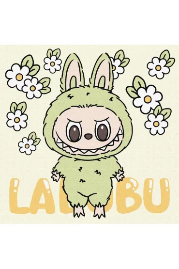 Ideyka Malowanie po numerach - Weso�y Labubu 25x25cm