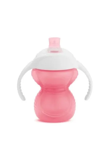 Kubek treningowy z ustnikiem odpornym na gryzienie Munchkin 237ml r�owy