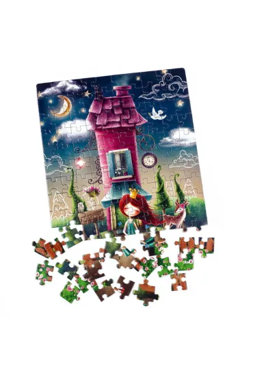 Puzzle 120 el. Magiczny dom ksi�niczki Roter Kafer