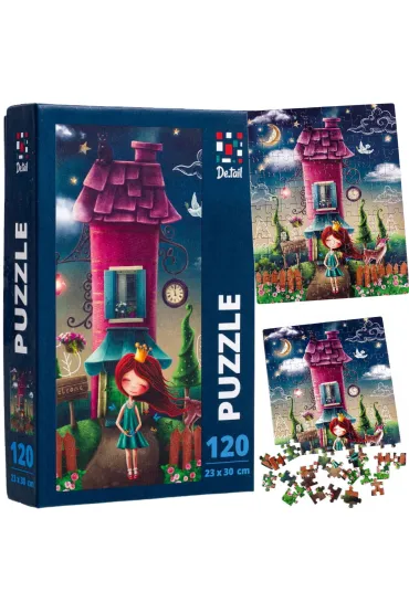 Puzzle 120 el. Magiczny dom ksi�niczki Roter Kafer