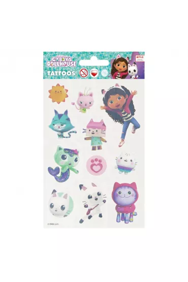 Tatua� Gabby s Dollhouse 10x18 STICKER BOO 540812 Starpak