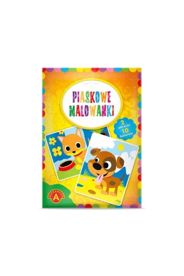 Piaskowe malowanki. Piesek i Kotek Alexander