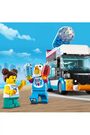 LEGO City Pingwinia furgonetka ze slushem 60384