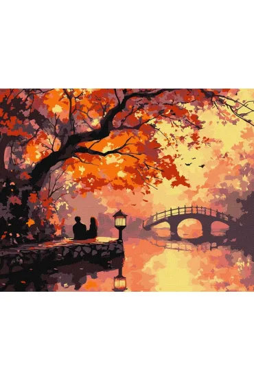 Ideyka Malowanie po numerach - Jesienna idylla 40x50cm