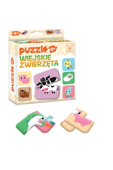 Puzzle Wiejskie Zwierz�ta 2+ Kangur