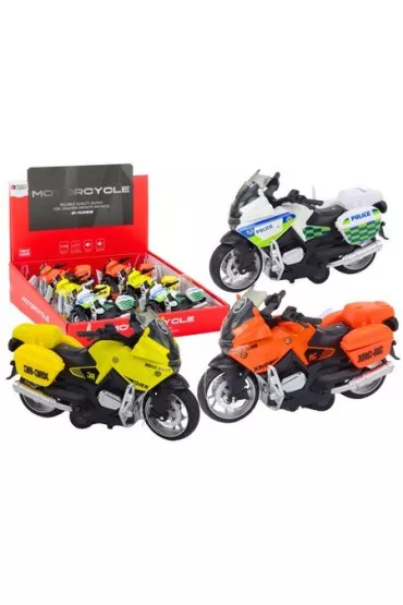 Motocykl sportowy nap�d frykcyjny MIX LeanToys