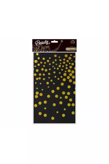 Godan Obrus foliowy B&C z�ote groszki 137x183 cm