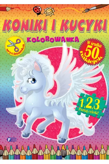 Kolorowanka. Koniki i kucyki *