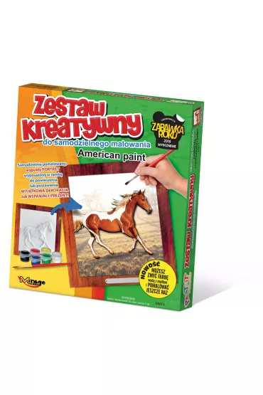 Wypuk�a malowanka Konie - American Paint Mirage Hobby