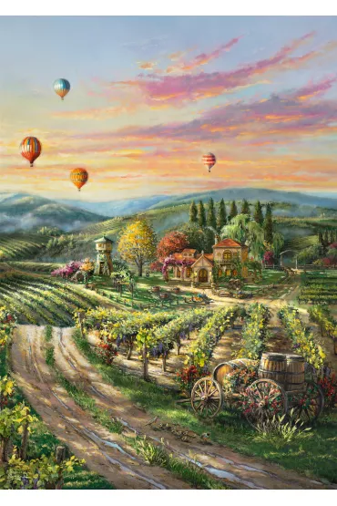 Puzzle 1000 el. Winnica w dolinie G3 - Thomas  Kinkade