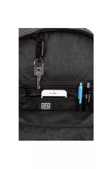CoolPack Plecak szkolny Rider Rpet Grey
