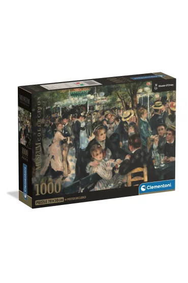 Puzzle 1000 el. Museum Renoir - Bal Du Moulin De La Clementoni