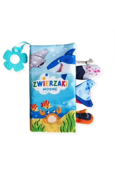 Ksi��eczka sensoryczna 116X220  Zwierzaki wodne SKRZAT 980782 - Monika  �lizowska