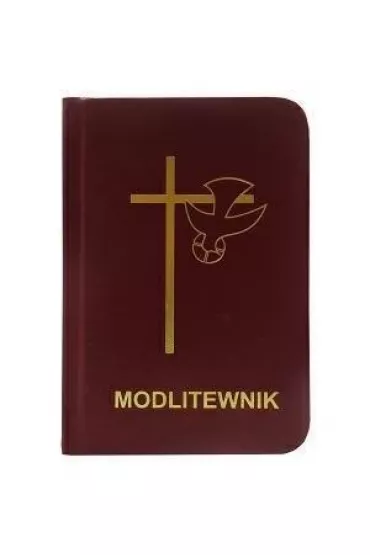 Modlitewnik ma�y z�ocony - bordo