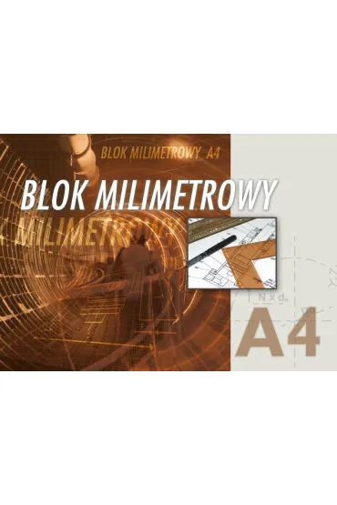 Kreska Blok milimetrowy A4 20 kartek