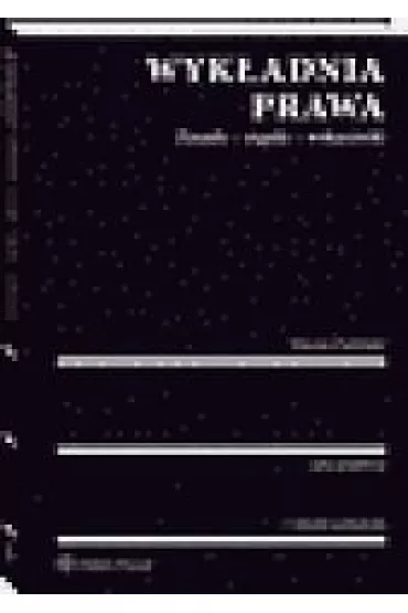 Wyk�adnia prawa - Maciej Zieli�ski