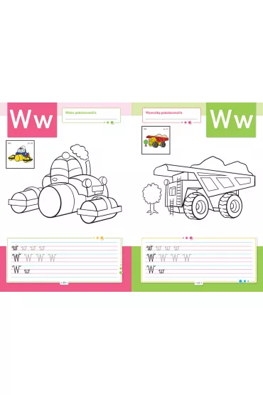 Pisanie literek z pojazdami - Alicja Karczmarska-Strzebo�ska