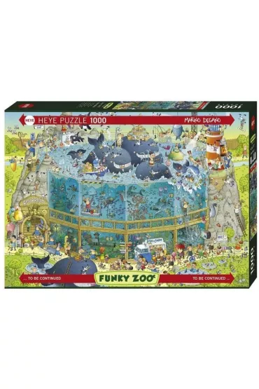 Puzzle 1000 el. Podwodne ZOO Heye