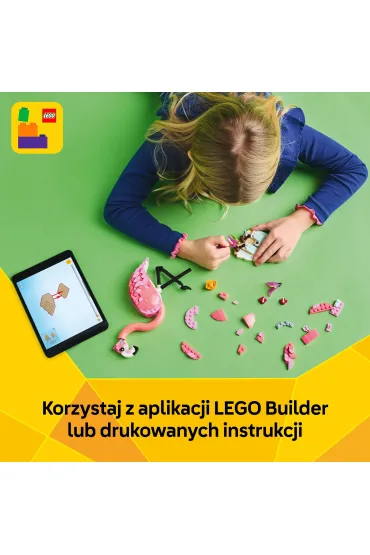 LEGO Creator 3 w 1 Dzikie zwierz�ta: r�owy flaming 31170