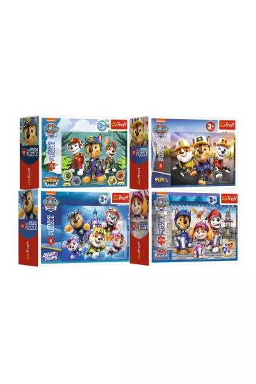 Puzzle 20 el. miniMAXI Weso�e pieski Trefl