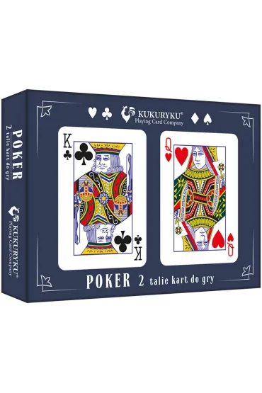 Karty pokerowe - zestaw KUKURYKU 4916