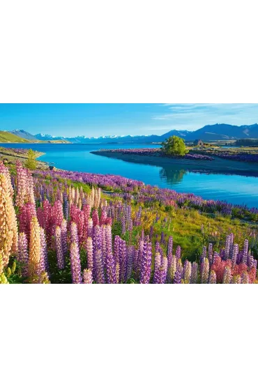 Puzzle 500 el. Lake Tekapo, New Zealand Castorland