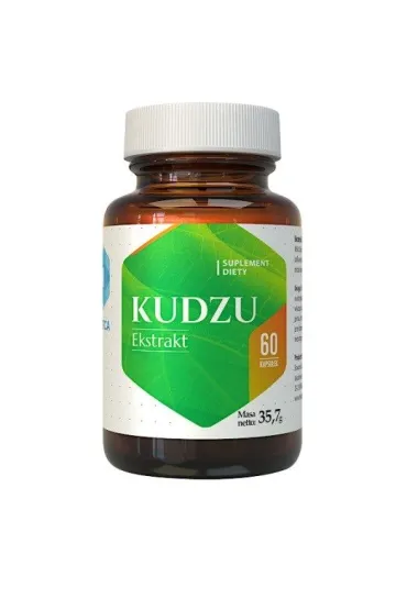 Hepatica Kudzu ekstrakt Suplement diety 60 kaps.