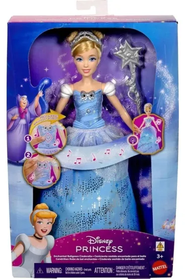 Disney Princess. Lalka Ksi�niczka Kopciuszek Mattel