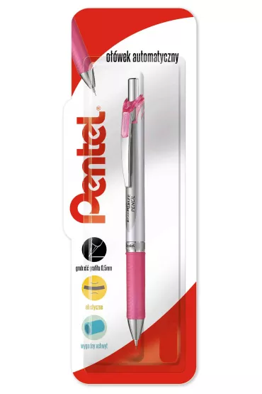 Pentel O��wek automatyczny 0,5 mm PL75-P blister 0.5mm
