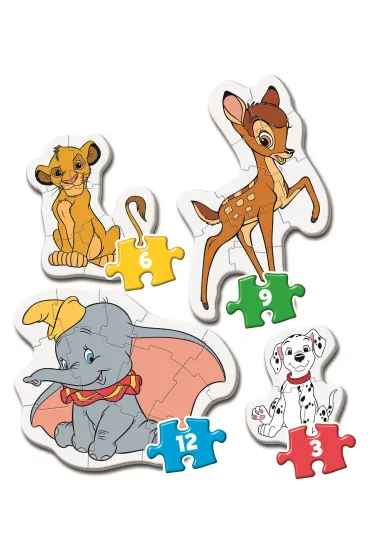 Moje pierwsze puzzle - Przyjaciele zwierz�t Clementoni