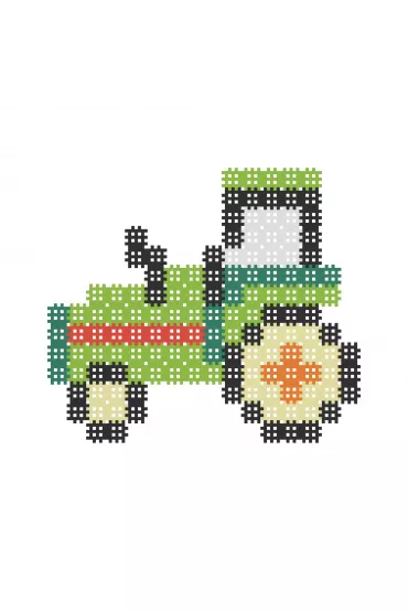 Micro Waffle 150 element�w Traktor