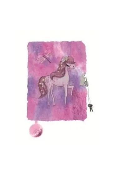 My little friend Pami�tnik z k��dk� A5 3D w�ochacz Horse 96 kartek