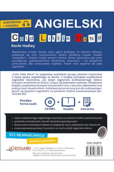 Cold Little Hand. Angielski krymina� z �wiczeniami - Kevin Hadley