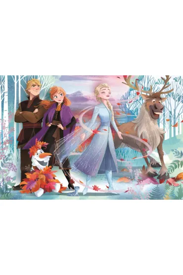 Puzzle 24 el. Maxi SuperColor. Frozen 2 Clementoni