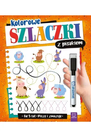 KSIAZECZKA EDUK 205X240 KOL SZLACZKI PISAK AKS - Anna Podg�rska