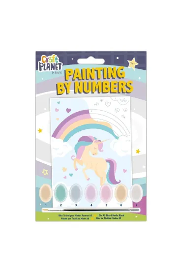 Malowanie po numerach - Unicorn Dalprint